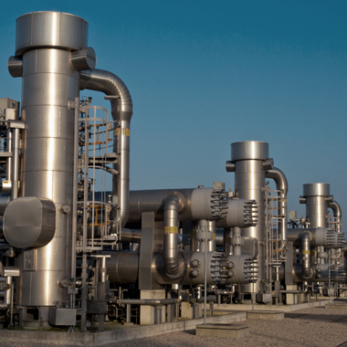 Usine d'hydrocarbure
